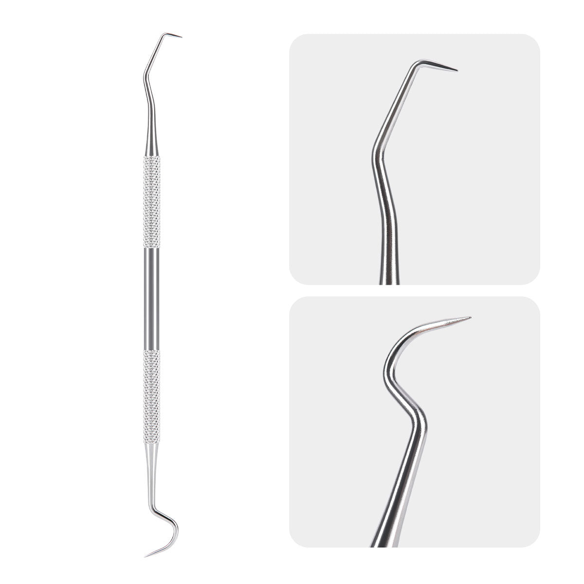 Dental Cleaning Tool Set Stainless Steel 6pcs/Set