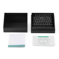 Dental Veneer Mould Kit Light Cure Composite Resin Teeth Fast Whitening Tools Autoclave 32pcs/Kit