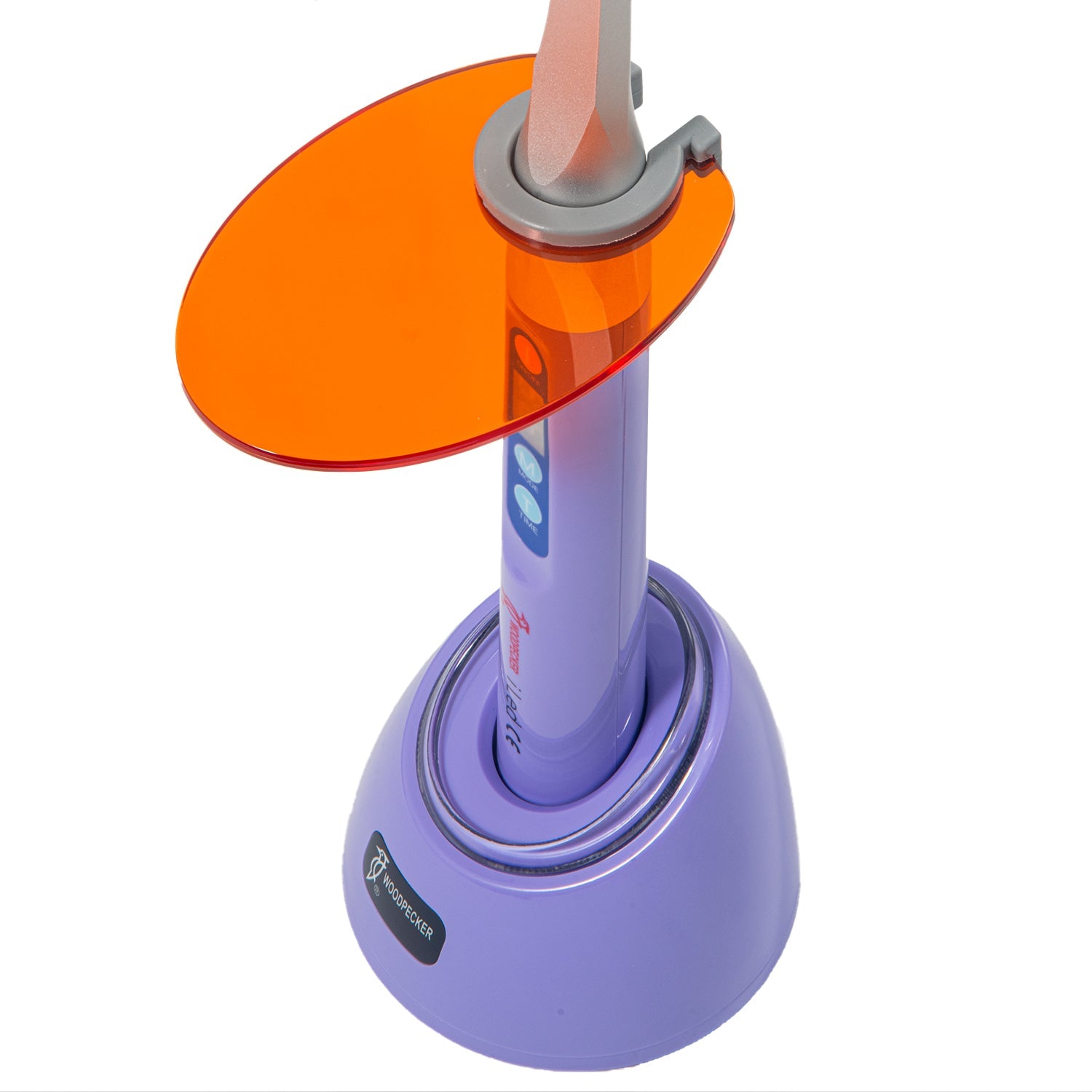 Woodpecker Curing Light iLED Plus Wireless 360° Rotary Wide Spectrum Metal Head 2 Working Modes 2500mW/cm2 White/Purple
