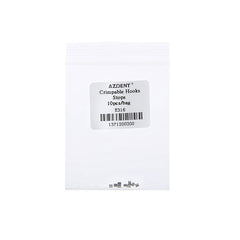AZDENT Crimpable Hooks Stainless Steel Stops Type 10/Bag