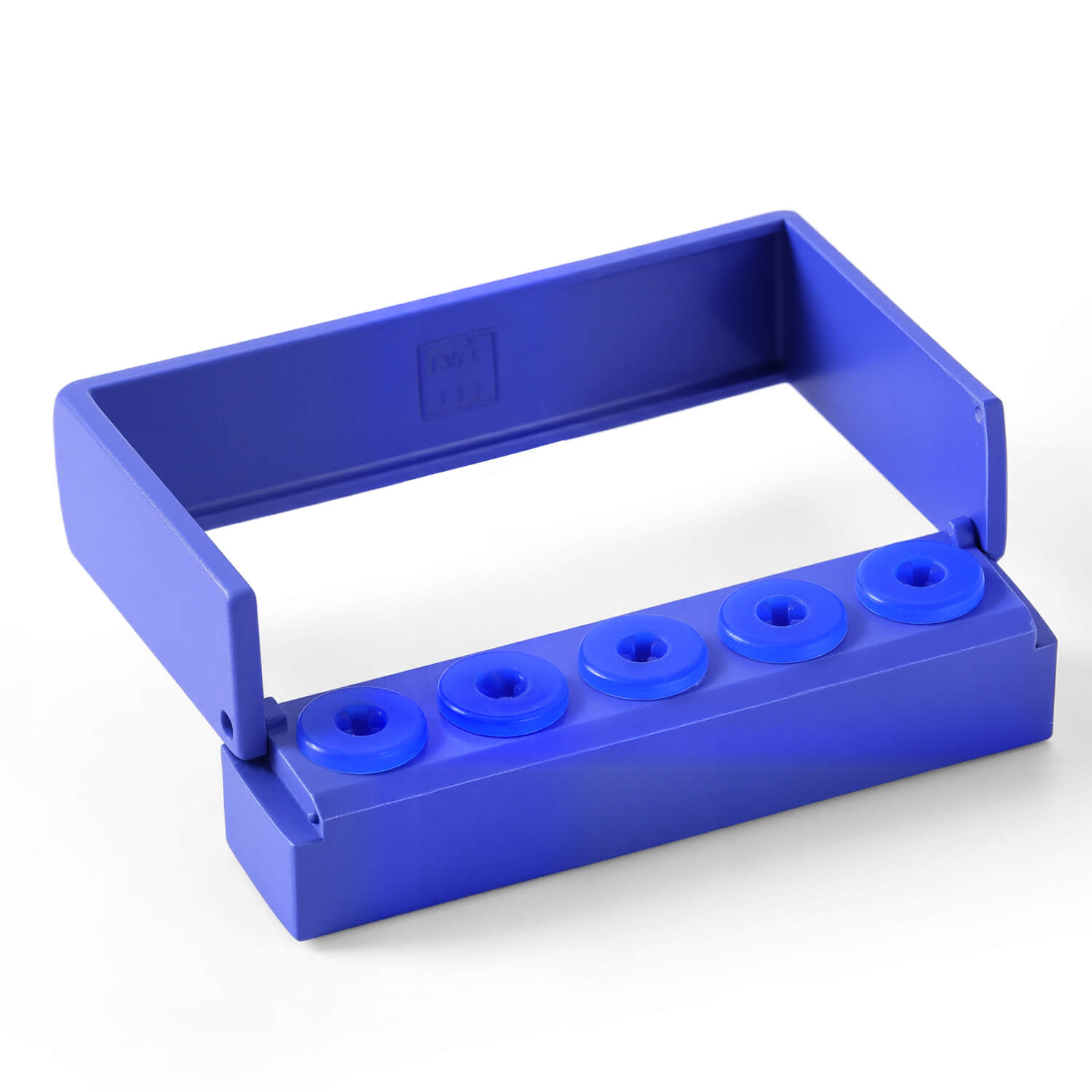 Dental Ultrasonic Scaler Tips Holder 5 Holes Disinfection Storage Case