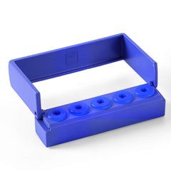 Dental Ultrasonic Scaler Tips Holder 5 Holes Disinfection Storage Case