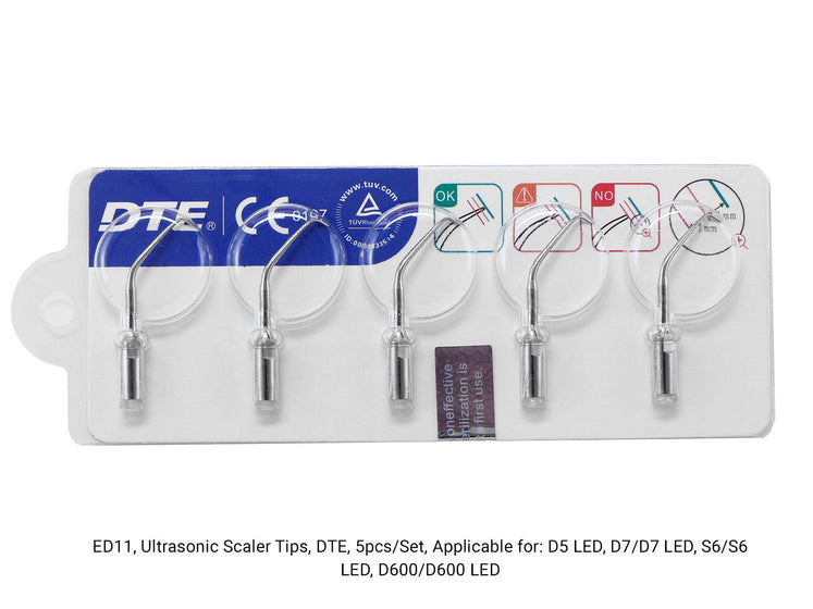 Woodpecker DTE ED11 Ultrasonic Scaler Tips 5Pcs/ Set