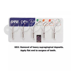 Woodpecker DTE GD2 Ultrasonic Scaler Tips 5Pcs/ Set