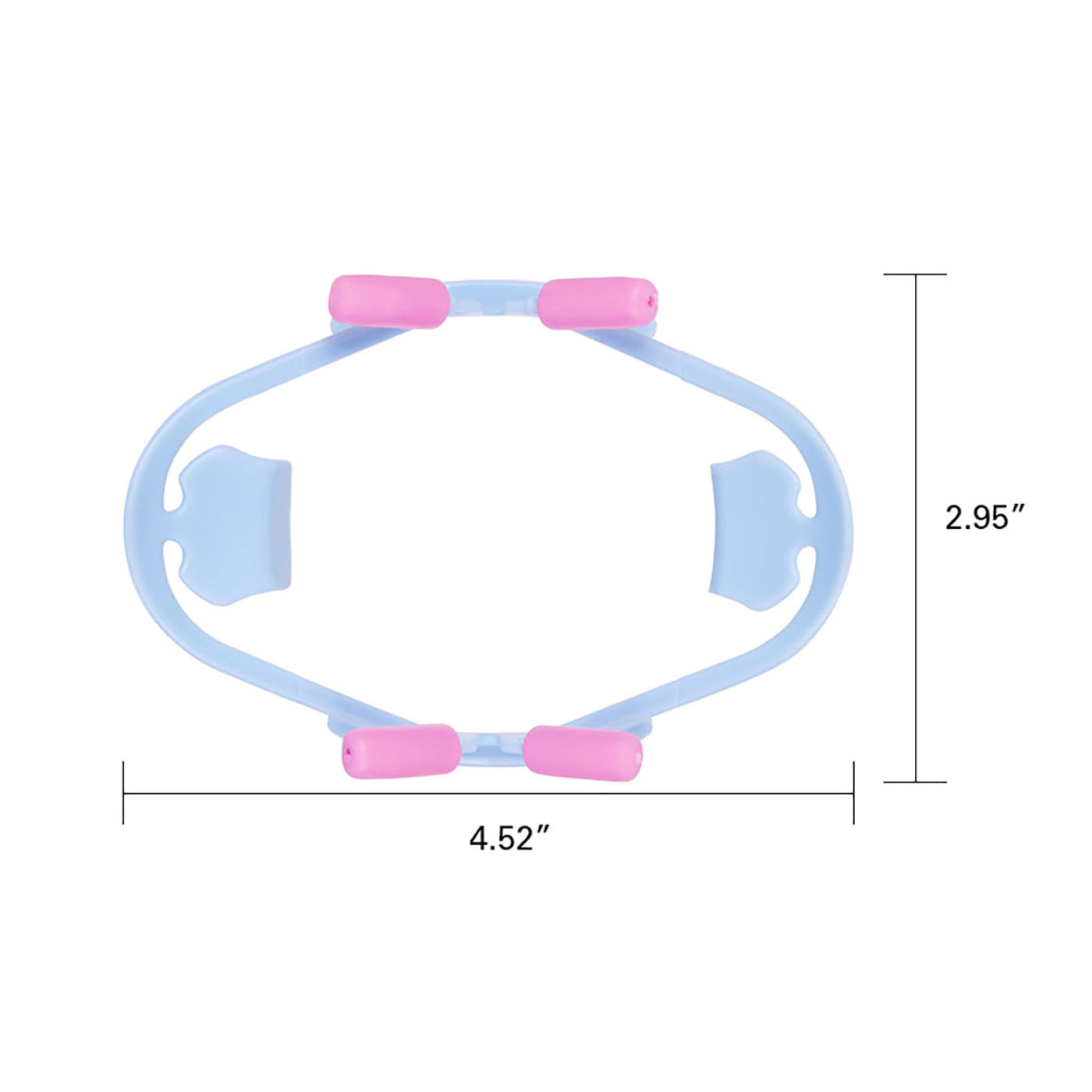 Retractor de mejillas dentales 3D Abridor de boca Dientes orales Azul Grande