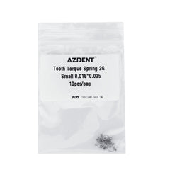 AZDENT Tooth Torque Rectangular Spring 2G Small 0.018*0.025 10/Bag