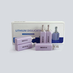 (4 pcs) Zirgem B40 Dental Lithium Disilicate Glass Ceramic Blocks EMAX LT/HT for CAD CAM Sirona Cerec Dental Material in Lab （5pcs）