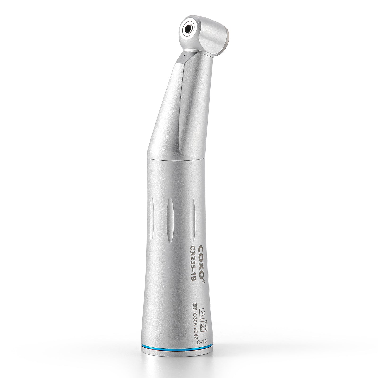 COXO Dental 1:1 Low Speed Electric Handpiece Contra Angle Straight Handpiece Air Motor 4 Holes