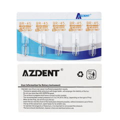 AZDENT Diamond Bur FG DI Series Full Size Inverted Cone with Collar 5pcs/Pack