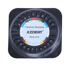 Керамические брекеты AZDENT Roth .018 крючки 345 20 шт./коробка