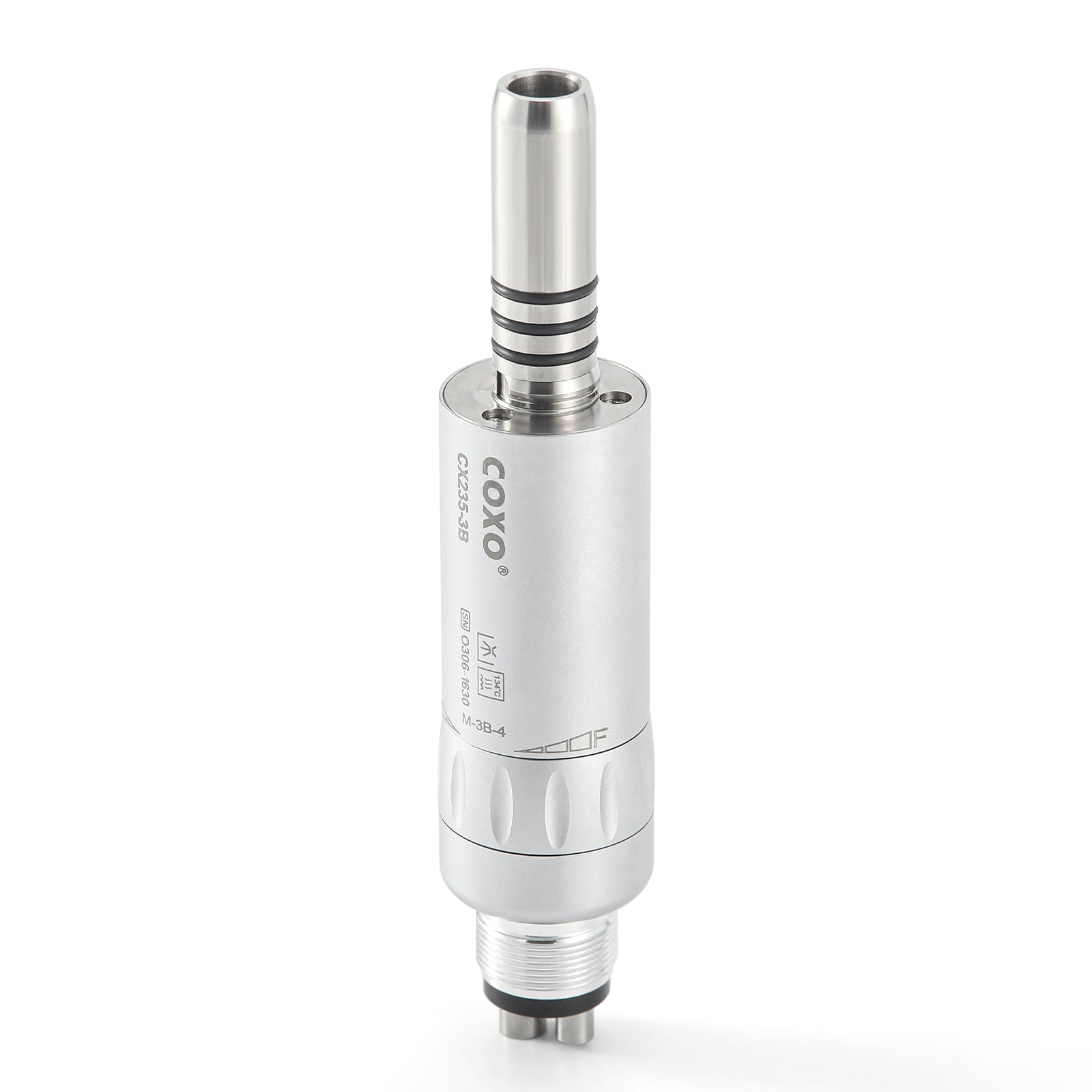 COXO Dental 1:1 Low Speed Electric Handpiece Contra Angle Straight Handpiece Air Motor 4 Holes