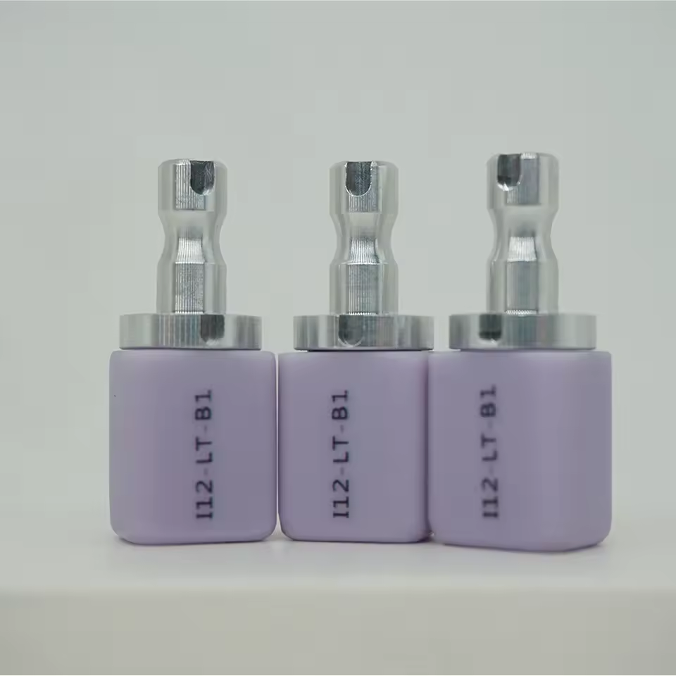 Zirgem BL1 BL2 BL3 Glass Ceramic Dental CAD CAM materials Lithiume disilicate for Laboratory&Dental clinic  （5pcs）