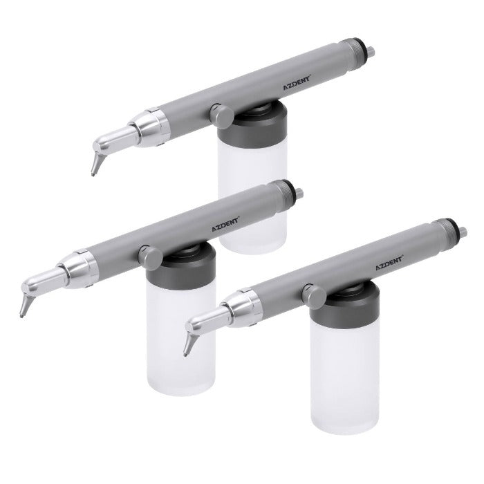 AZDENT Dental Aluminum Oxide Micro Blaster With Water Spray 360° Rotate 2/4Hole