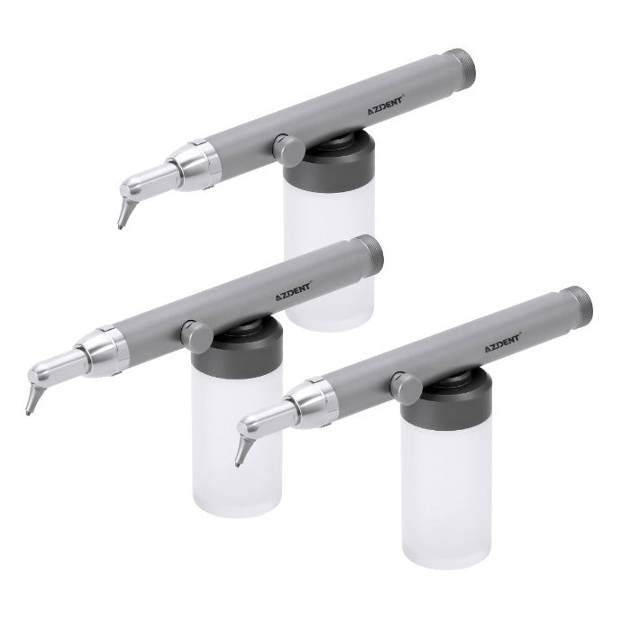 AZDENT Dental Aluminum Oxide Micro Blaster With Water Spray 360° Rotate 2/4Hole
