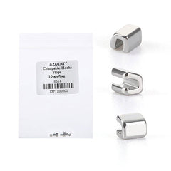 AZDENT Crimpable Hooks Stainless Steel Stops Type 10/Bag