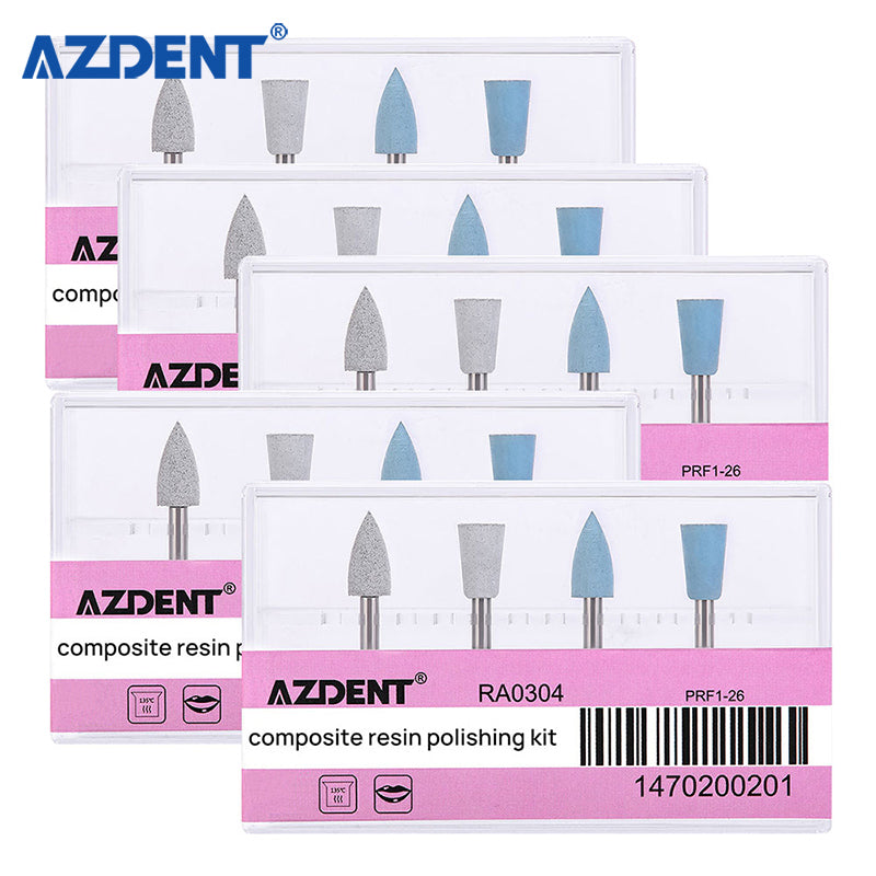 AZDENT Dental Polishing Simple Kit RA 0304 for Composite Resin 4pcs/Kit