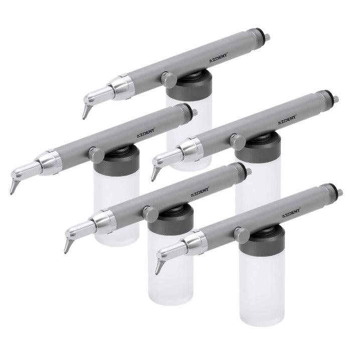 AZDENT Dental Aluminum Oxide Micro Blaster With Water Spray 360° Rotate 2/4Hole