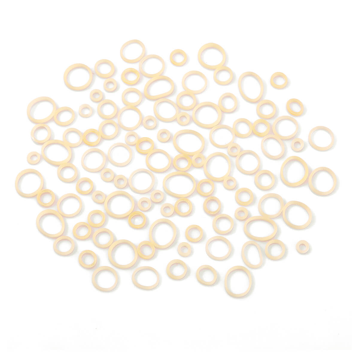 Bandas elásticas de goma para ortodoncia, de látex, fuerza de 3.5 oz, 5000 unidades/caja
