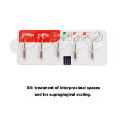 Woodpecker G4 Ultrasonic Scaler Tips 5pcs/Set