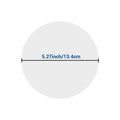 Bio-Art Dental Vacuum Forming Sheet Round φ134mm Splint Thermoforming Hard Crystal Plates 0.3/0.75/1.0mm