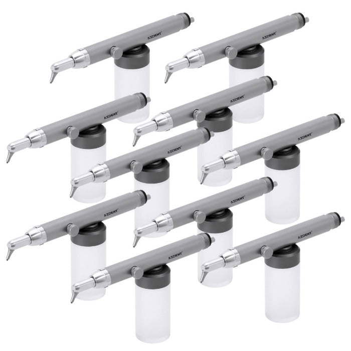 AZDENT Dental Aluminum Oxide Micro Blaster With Water Spray 360° Rotate 2/4Hole
