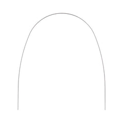 Arco de alambre AZDENT NiTi superelástico, forma ovoide, redondo, 0,012 inferior, 10 unidades/paquete