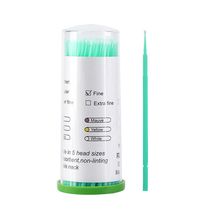 Disposable Dental Micro Applicator Brushes Regular /Fine/ Super Fine/ Extra fine 100pcs/Barrel