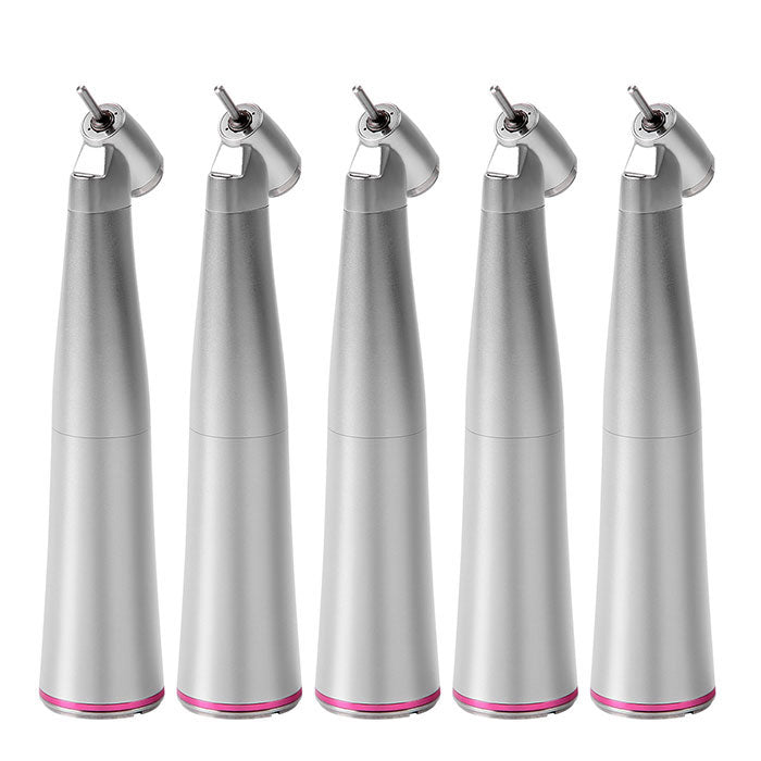 Dental 45 Degree Electric Contra Angle Fiber Optic Handpiece 1:4.2 Increasing Internal Water