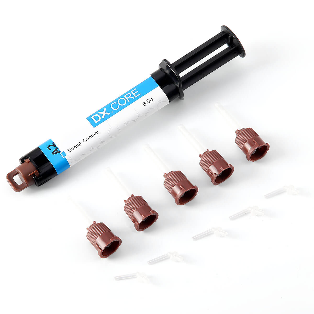 Dental Dual Cure Flowable Composite Resin Core Build Up A2/A3 8g/Syringe