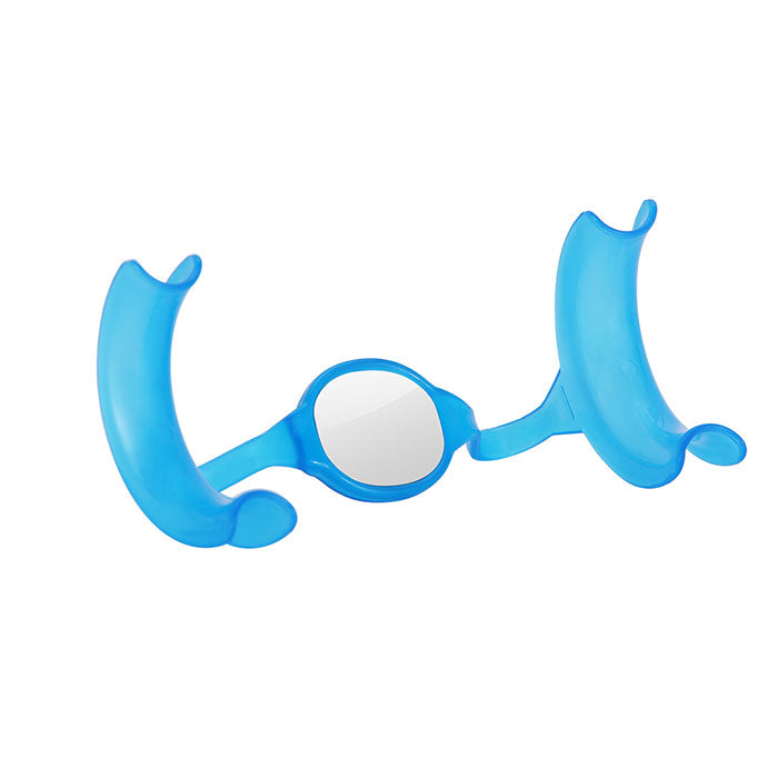 Dental Cheek Retractor Mouth Opener M Type with Mirror 10pcs/set