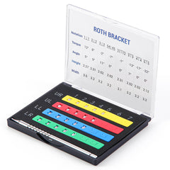 Самолигирующиеся керамические брекеты AZDENT Dental Roth/MBT 0.022 с крючком 3,4,5