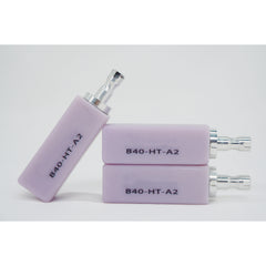 (4 pcs) Zirgem dental lab B40 HT/LT Emax blocks glass ceramic lithium disilicate for Sirona CADCAM milling （5pcs）