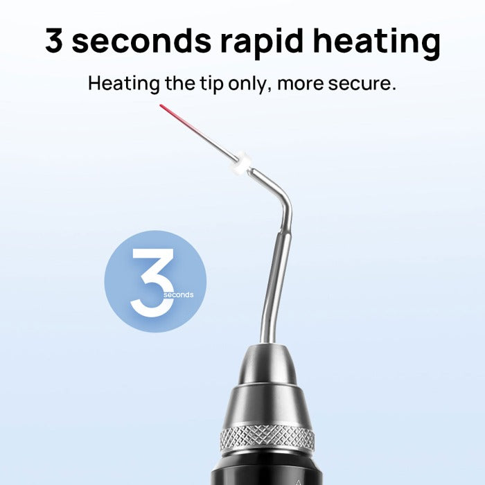 Dental Cordless Gutta Percha Obturation System Endo Heated Pen With 2 Tips