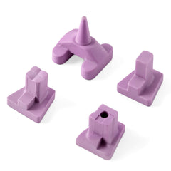 Dental Lab Ceramic Firing Pink Pegs for Porcelain Single Crowns Oven Tray
