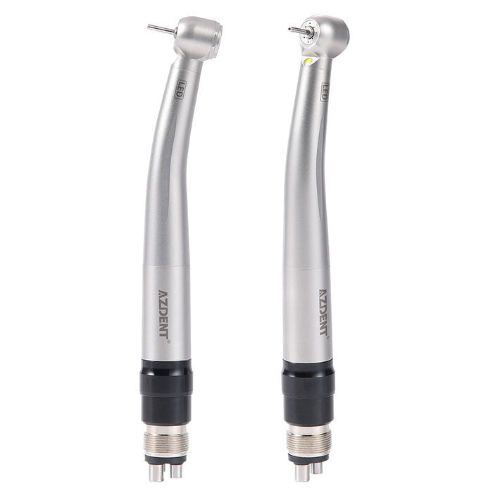 AZDENT E-generator LED High Speed Optic Handpiece Quick Coupler 4 Hole Four Water Spray