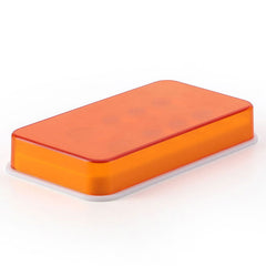 Dental Veneer Storage Box Teeth Patch Shading Light Storage Case Denture Retainer Molar Boxes 8 Holes
