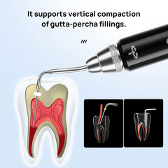 Dental Cordless Gutta Percha Obturation System Endo Heated Pen With 2 Tips