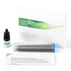 Стоматологическая полировальная жидкость Dental DENCOVER Light Cure с набором кисточек 3,0 мл /бутылка