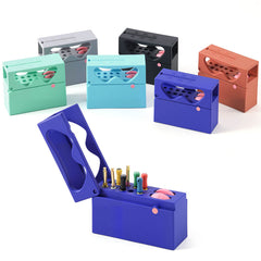 Dental 10 Holes Endo Files Disinfection Box With Memory Holder & Measuring Counter