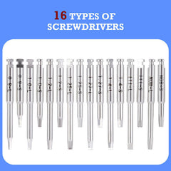 Dental Electric Wireless Torque Driver Universal Implant Torque Wrench 16pcs Drivers 10-50Ncm