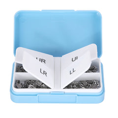 Tubo bucal AZDENT para primer molar, monobloque no convertible, Roth 0.018, 50 juegos/caja