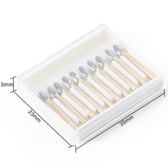 Dental Carbide Burs FG 7408 Egg Shaped Trimming & Finishing 10pcs/Box