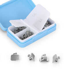 AZDENT Buccal Tube 2nd Molar Bondable Monoblock Non-Convertible MBT 0.022 Laser Mark 50Sets/Box