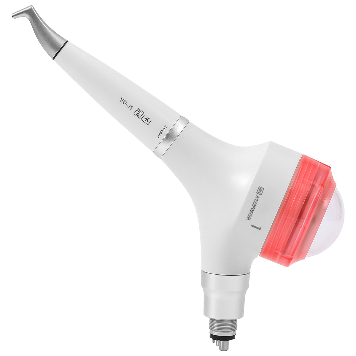 Стоматологический воздушный полировщик AZDENT Prophy Teeth Whitening A1S Съемный вращающийся на 360° наконечник с 4 отверстиями для быстрого соединения