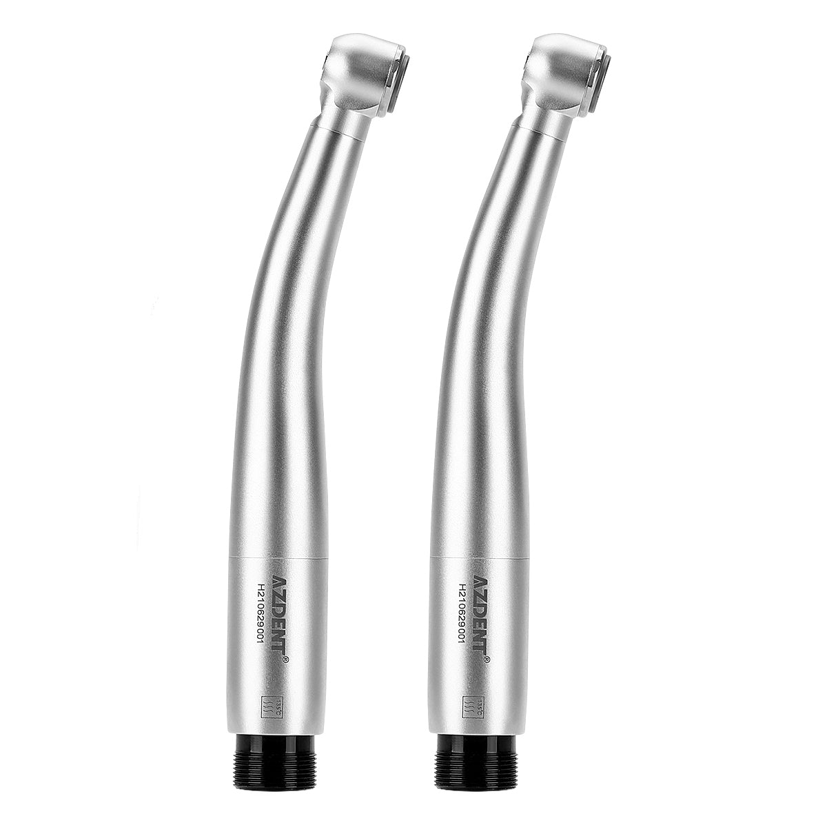 AZDENT High Speed Handpiece Torque Head Push Button E-generator LED 4 Hole Triple Water Spray