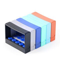 Dental Ultrasonic Scaler Tips Holder 5 Holes Disinfection Storage Case