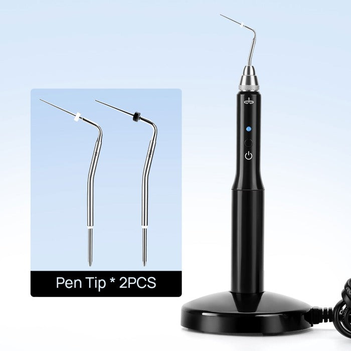 Dental Cordless Gutta Percha Obturation System Endo Heated Pen With 2 Tips