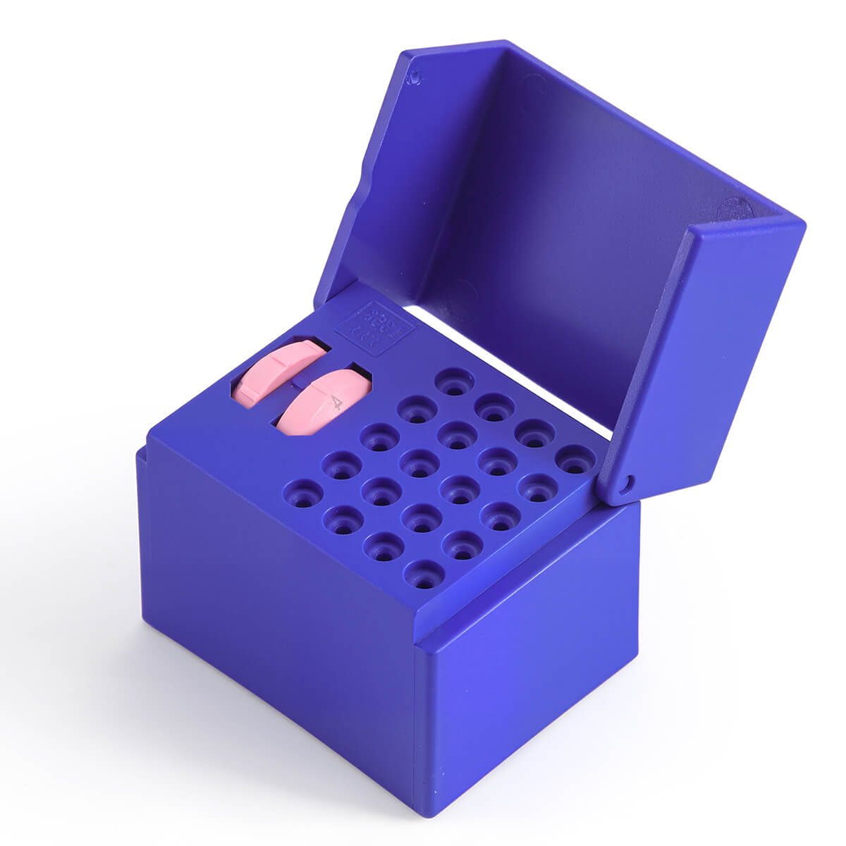 Dental 20 Holes Endo Files Disinfection Box With Memory Holder & Measuring Counter
