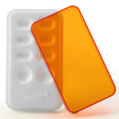Dental Veneer Storage Box Teeth Patch Shading Light Storage Case Denture Retainer Molar Boxes 8 Holes