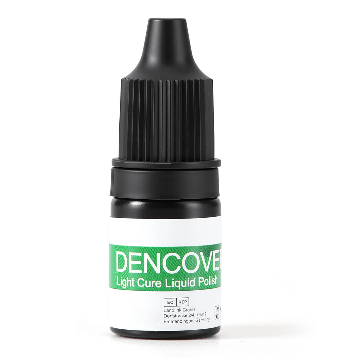 Стоматологическая полировальная жидкость Dental DENCOVER Light Cure с набором кисточек 3,0 мл /бутылка